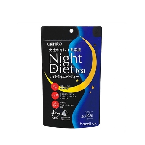 Trà Giảm Cân ORIHIRO Night Diet Tea 20 gói