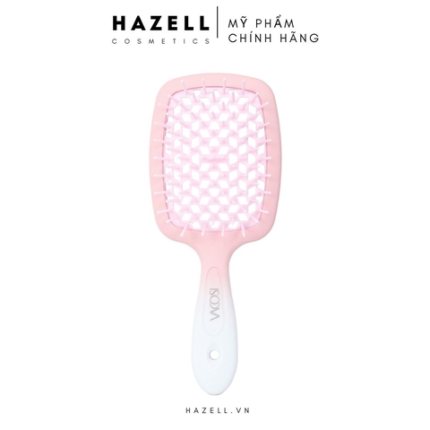 Lược lưới massage & gỡ rối tóc ướt Vacosi Hollow Out Paddle Detangling - HNK