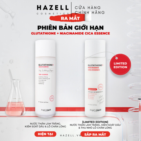 Toner Angel's Liquid Glutathione Plus Niacinamide 700V Essence 150ml - HÀNG NHẬP KHẨU
