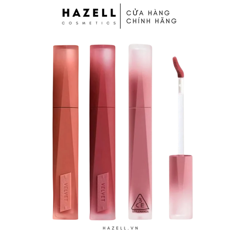 Son kem 3CE Velvet Lip Tint Plush 4g - HNK