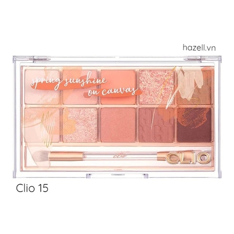 Bảng phấn mắt 10 ô CLIO Pro Eye Palette (New) 0.6gx10