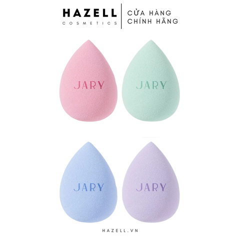 Mút trang điểm Jary Makeup Sponge Fullbox S2 - Giọt Nước - HÀNG NHẬP KHẨU