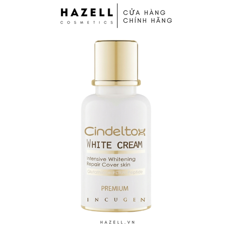 Kem truyền trắng da INCUGEN Cindeltox White Cream Premium 50ml - HNK