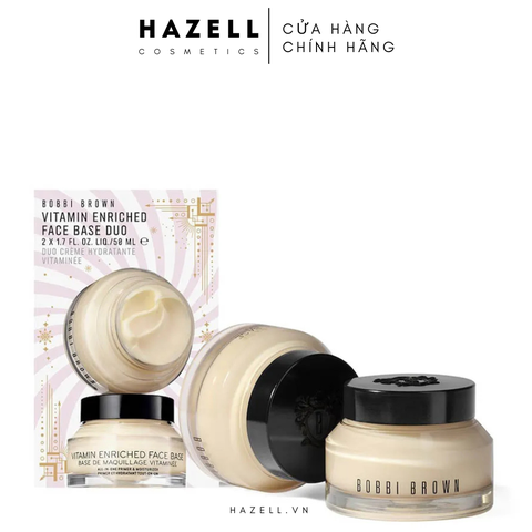 Set kem lót Bobbi Brown Vitamin Enriched Face Base Duo Gift Set (2 x 50ml)