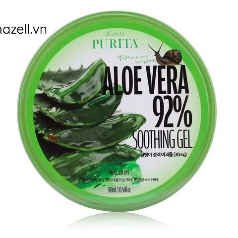 Gel nha đam PURITA Aloe Vera 92% Soothing Gel 300ml