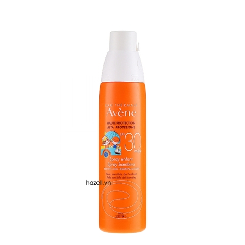 Xịt chống nắng cho bé Avene Spray For Children SPF 50+