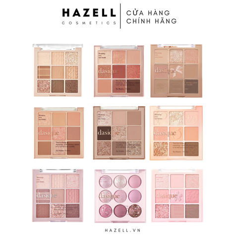 Bảng phấn mắt 9 ô Dasique Shadow Palette - HNK
