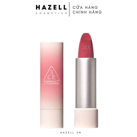 Son Thỏi Lì 3CE Cashmere Hug Lipstick 3.5g