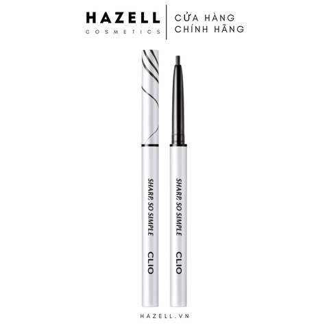 Chì kẻ mí CLIO Sharp, So Simple Waterproof Pencil Liner 0.14g (Mẫu mới)
