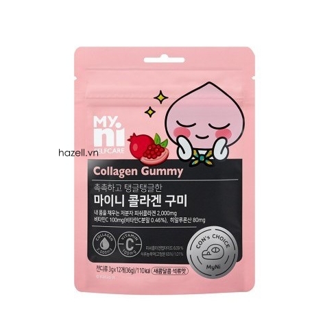 Kẹo dẻo Collagen Gummy (12 viên) - Hồng