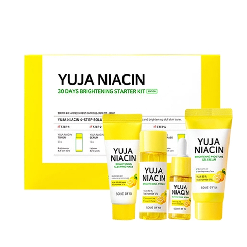 Set dưỡng trắng 4 món Some By Mi Yuja Niacin 30 Days Brightening Starter Kit