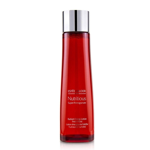 Toner Estee Lauder Nutritious Super-Pomegranate Moisturizer Radiant Energy Lotion Intense Moist (Lựu Đỏ) 200ml