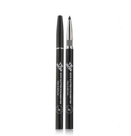 Chì kẻ mí đen Yewon Auto Glitter Eyeliner Pen - 1 Black