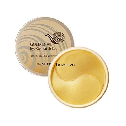 Mặt nạ đắp mắt The SAEM Gold Snail Eye Gel Patch Set