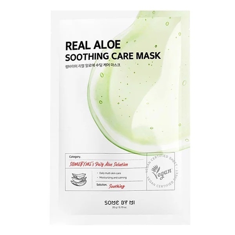 Mặt nạ SOME BY MI Real - Aloe Soothing Care Mask