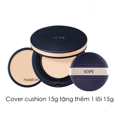 Phấn nước IOPE Perfect Cover Cushion Spf 50+PA+++ (2 lõi)