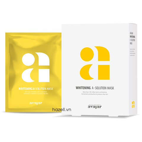 Mặt nạ Avajar Whitening A - Solution Mask