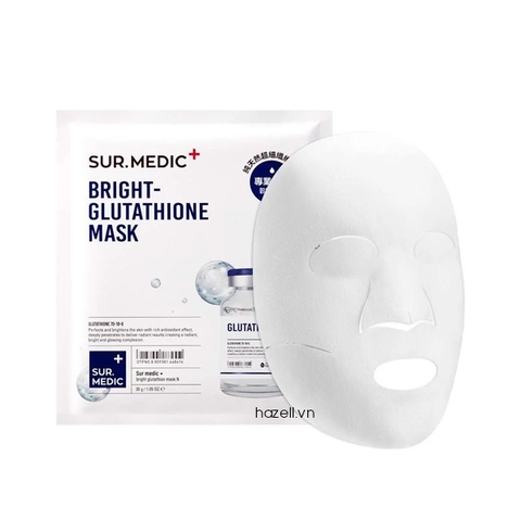 Mặt nạ Sur.Medic™ Super Glutathione 100™ Bright Mask - HÀNG NHẬP KHẨU