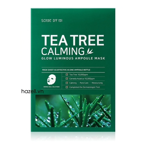 Mặt nạ SOME BY MI Glow - Tea Tree Calming Luminous Ampoule Mask - HÀNG NHẬP KHẨU