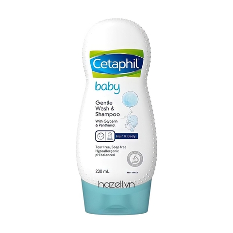 Sữa tắm gội cho bé Cetaphil Baby Gentle Wash & Shampoo