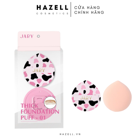 Mút Tán Kem Nền Dày Jary Thick Foundation Puff - HÀNG NHẬP KHẨU