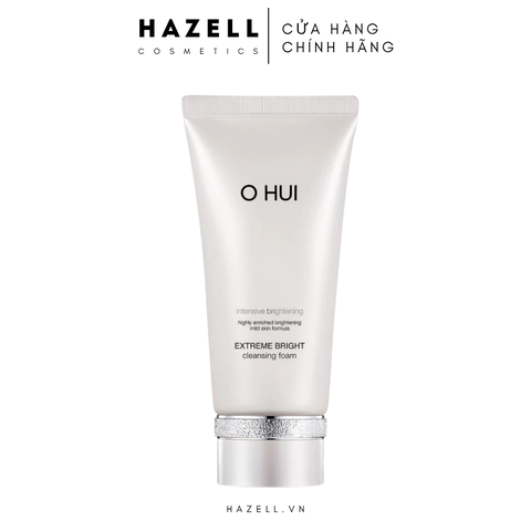Sữa rửa mặt OHUI Extreme Bright Cleansing Foam 160ml - HÀNG NHẬP KHẨU