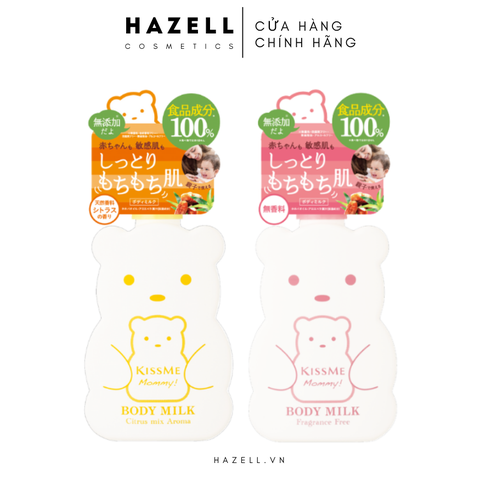Sữa dưỡng thể Kissme Mommy Body Milk (200g) - HÀNG NHẬP KHẨU
