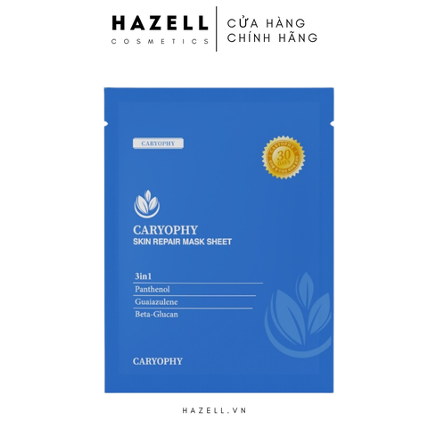 Mặt nạ Caryophy Skin Repairs Mask Sheet - HNK ( Xanh dương )