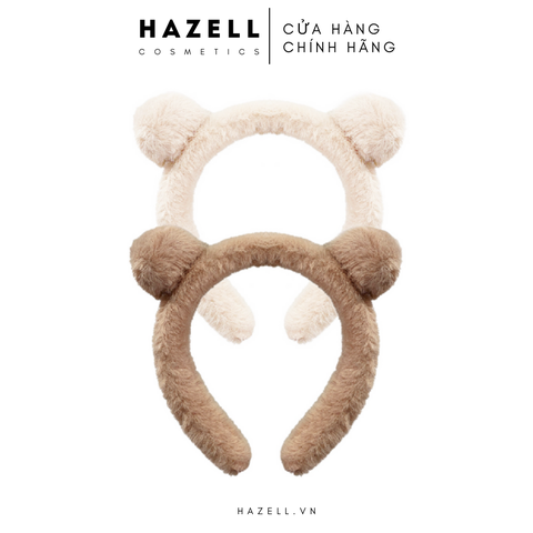 Băng đô cài tóc tai gấu tròn Jary Hair Band - HB3