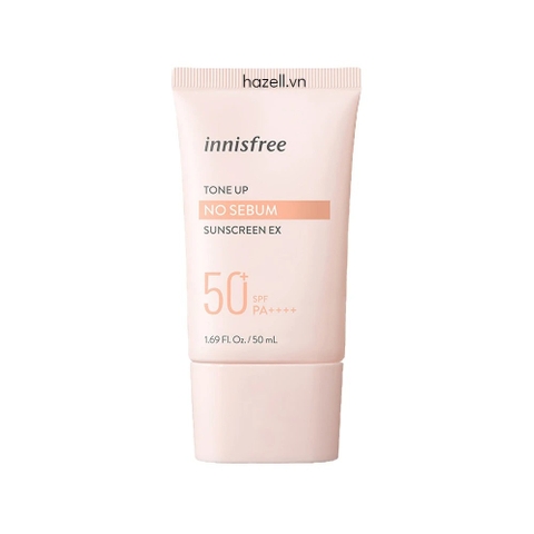 Kem chống nắng Innisfree Tone Up No Sebum Sunscreen EX SPF50+ PA++++ 50mL