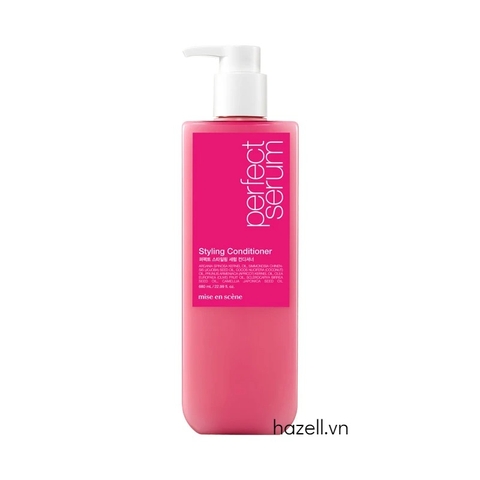 Dầu xả MISE EN SCÈNE Perfect Serum Styling Conditioner 680ml (Hồng mẫu mới)