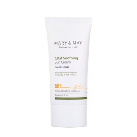 Kem chống nắng Mary&May CICA Soothing Sun Cream SPF50+ PA++++ 50ML