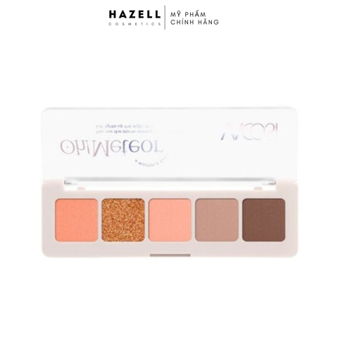 Bảng phấn mắt 5 ô VACOSI - HNK - VP29-01 5.5g