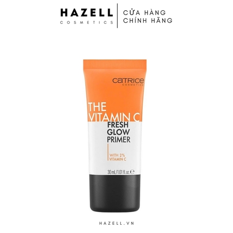 Kem lót Catrice Clean ID Vitamin C Fresh Glow Primer - HÀNG NHẬP KHẨU