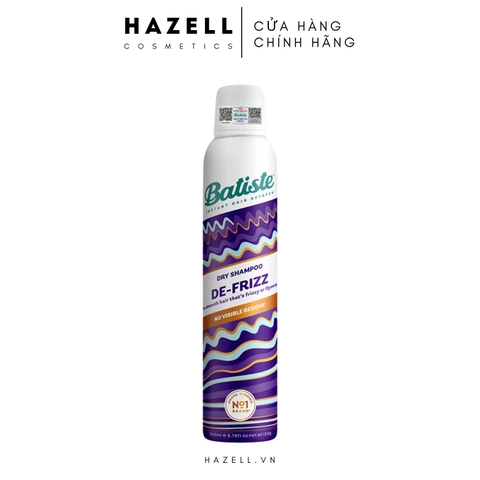 Dầu gội khô Batiste Dry Shampoo Added Benefits 200ml - HÀNG NHẬP KHẨU