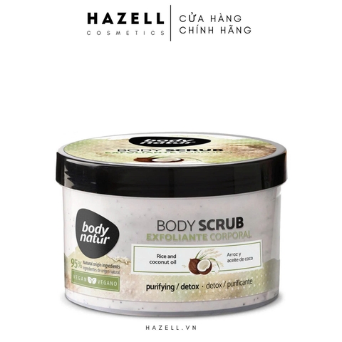 Tẩy da chết Body Natur Body Scrub 200ml - HÀNG NHẬP KHẨU
