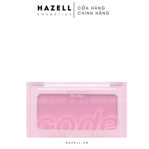 Phấn má Code Glokolor Mood Touch Blusher 3.5g - HÀNG NHẬP KHẨU