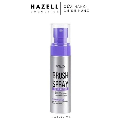 Xịt rửa cọ khô Vacosi Brush Spray Fasst Action RC05 60ml - HNK