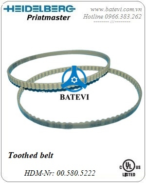 Toothed belt 00.580.5222