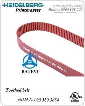 Toothed belt 00.580.8654