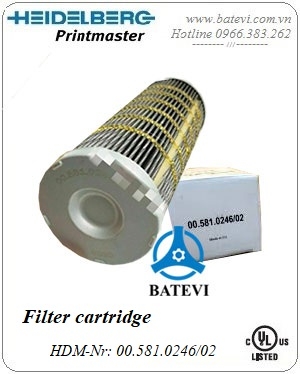 Filter cartridge 00.581.0246