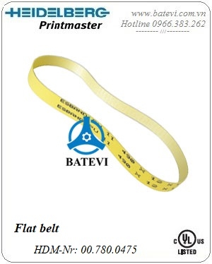 Flat belt 00.780.0475