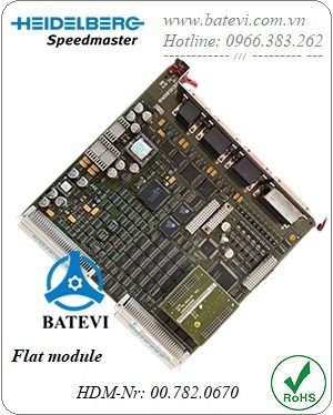 Flat module 00.782.0670