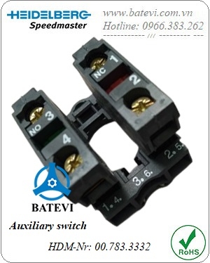 Auxiliary switch 00.783.3332