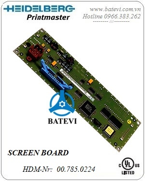 Screen board 00.785.0224