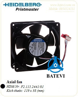 DC Axial fan F2.115.2441/01
