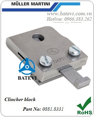 Clincher block 0881.8331