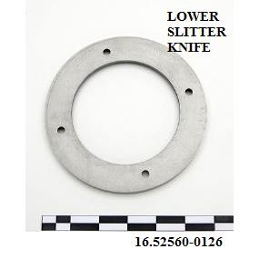 Lower slitter knife 16.52560.0126
