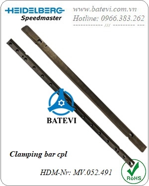 Clamping bar cpl MV.052.491