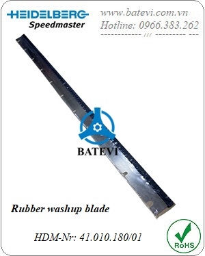 Rubber washup blade 41.010.180
